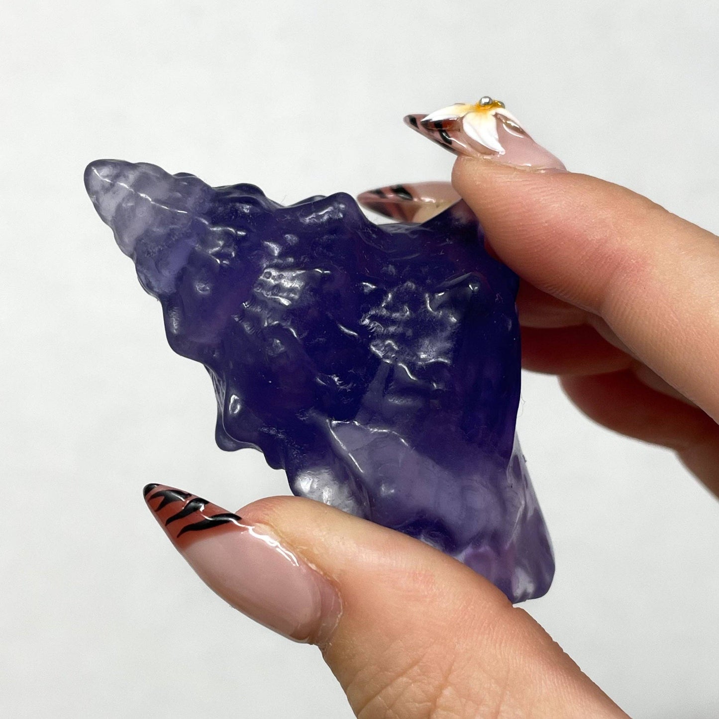 Fluorite Conch Shell Carving ON SALE