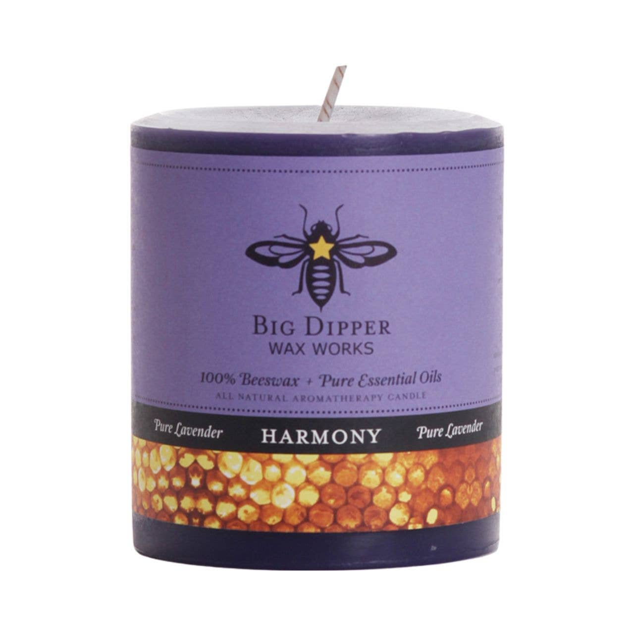 Beeswax Pillar Candles – Aromatherapy – 3 Sizes, 10 Scents