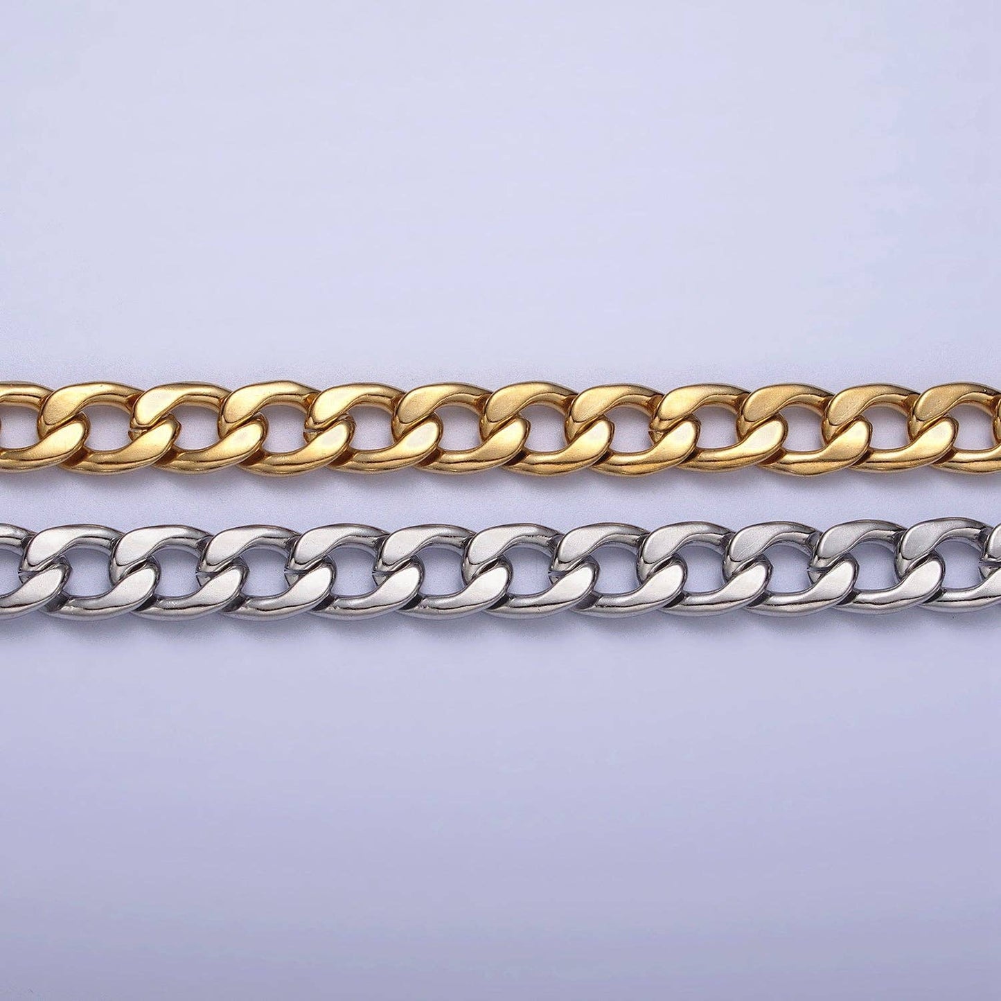 23.5" Stainless steel Miami Cuban Curb Chain Necklace