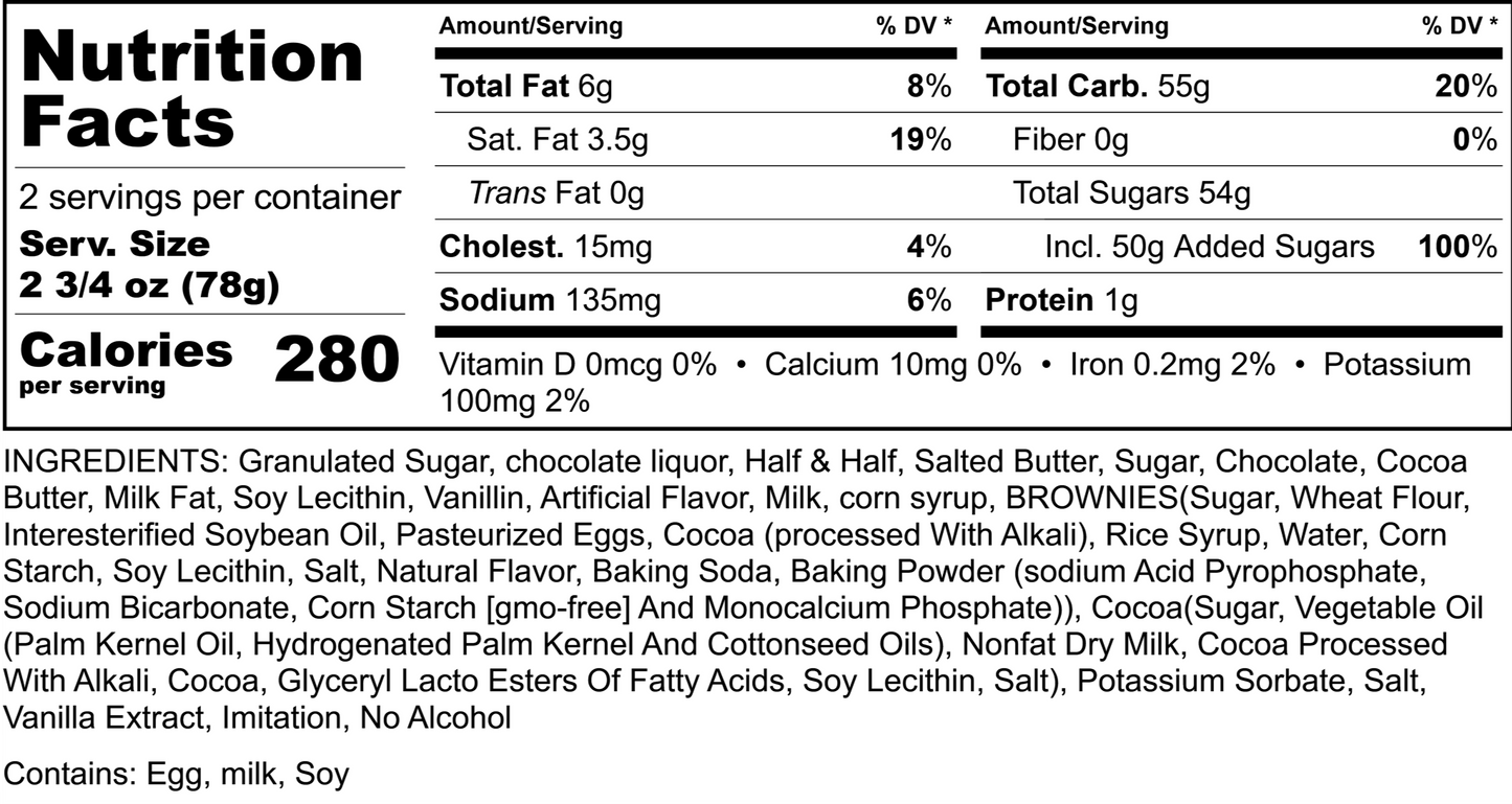 Death by Chocolate Fudge 5.5oz