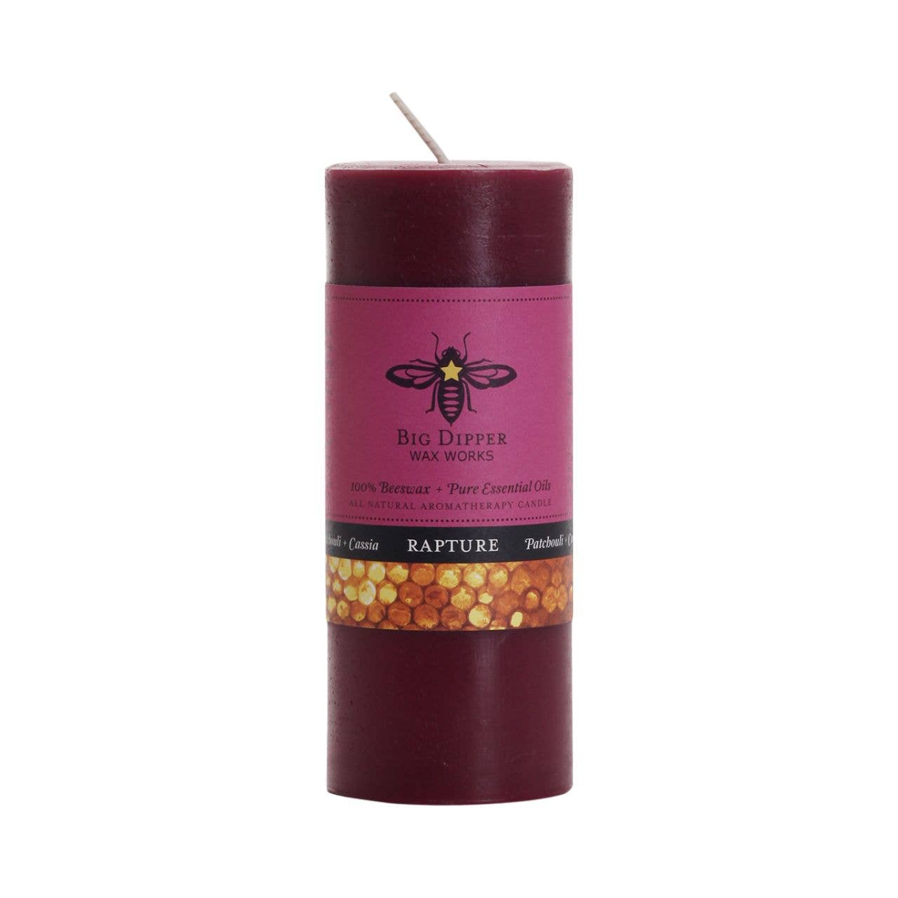 Beeswax Pillar Candles – Aromatherapy – 3 Sizes, 10 Scents