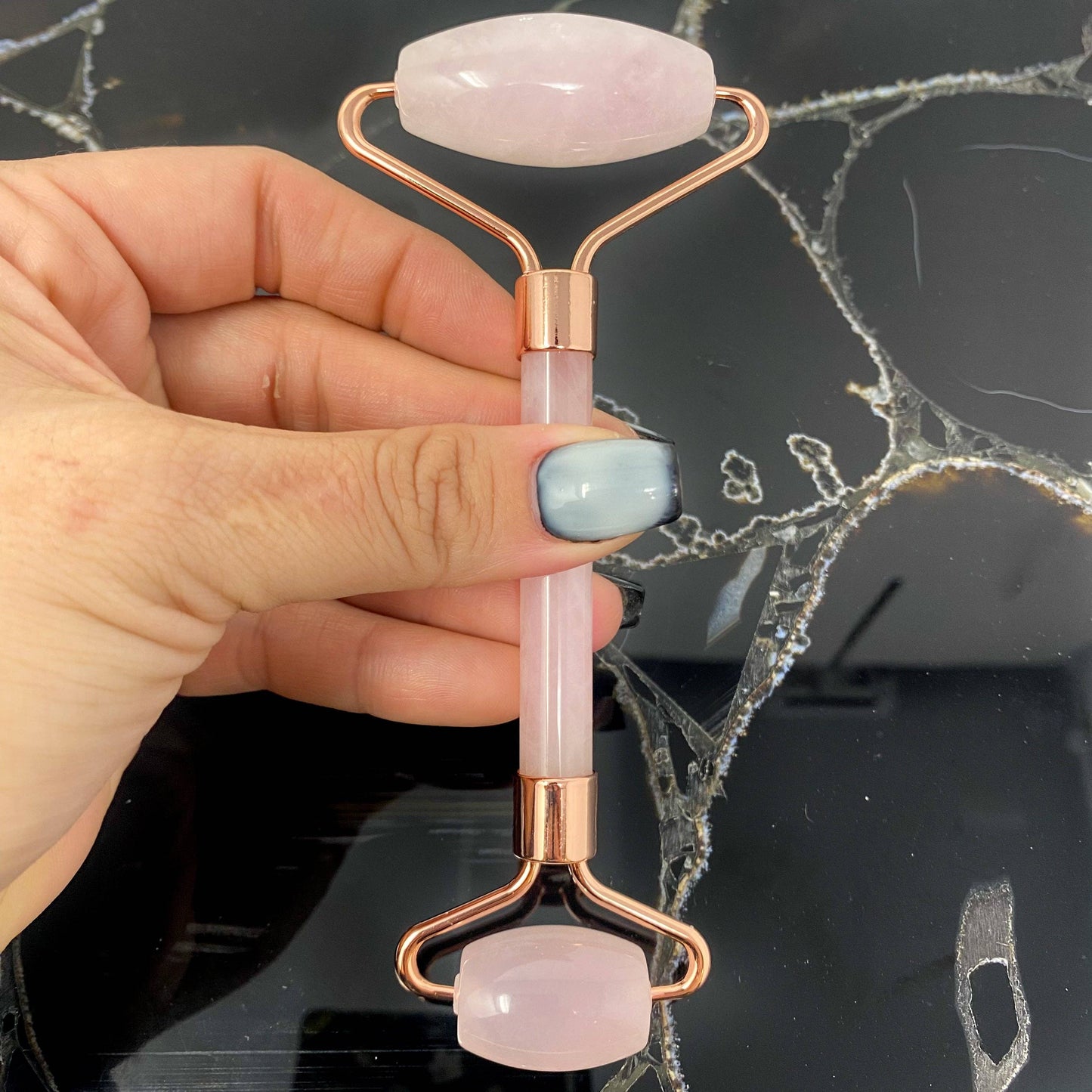 Rose Quartz Facial Roller -1 Roller