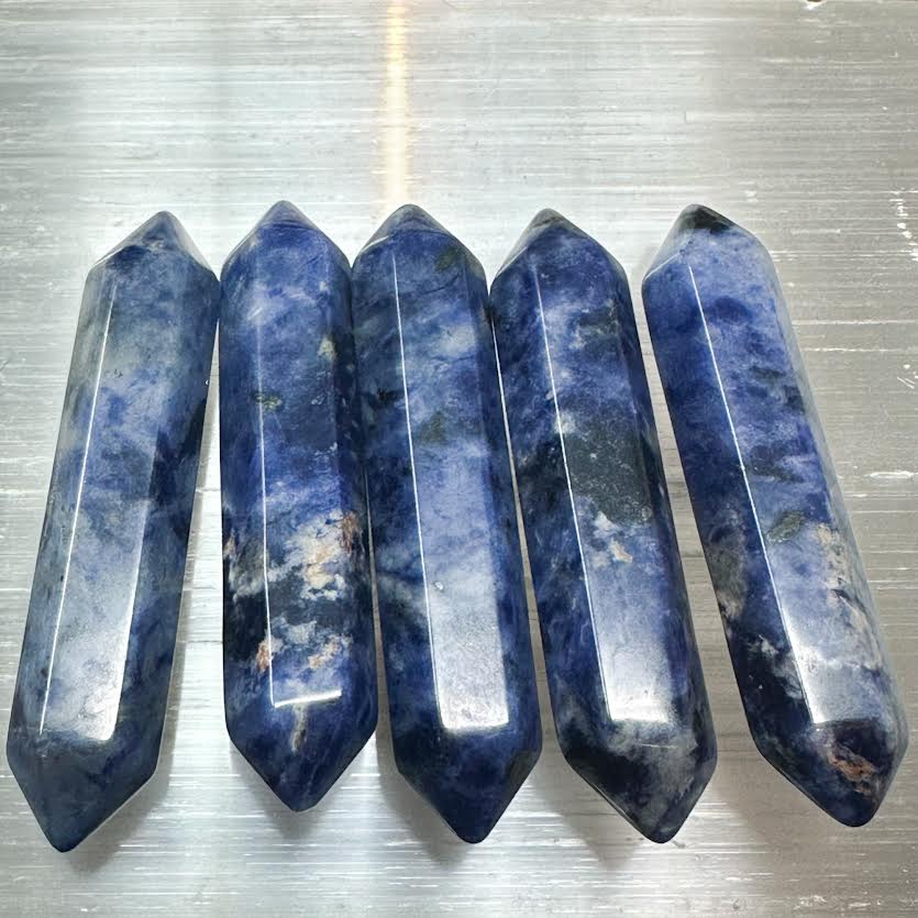 Sodalite DT - 5 pcs & Velvet Bag
