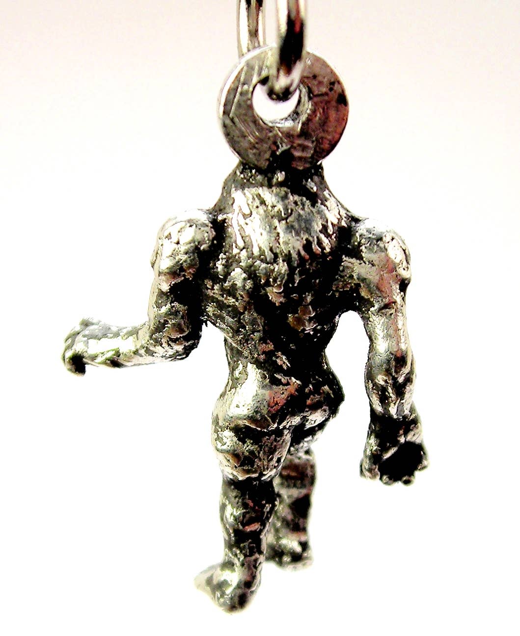 Male Sasquatch Bigfoot Charm Necklace Myths big foot