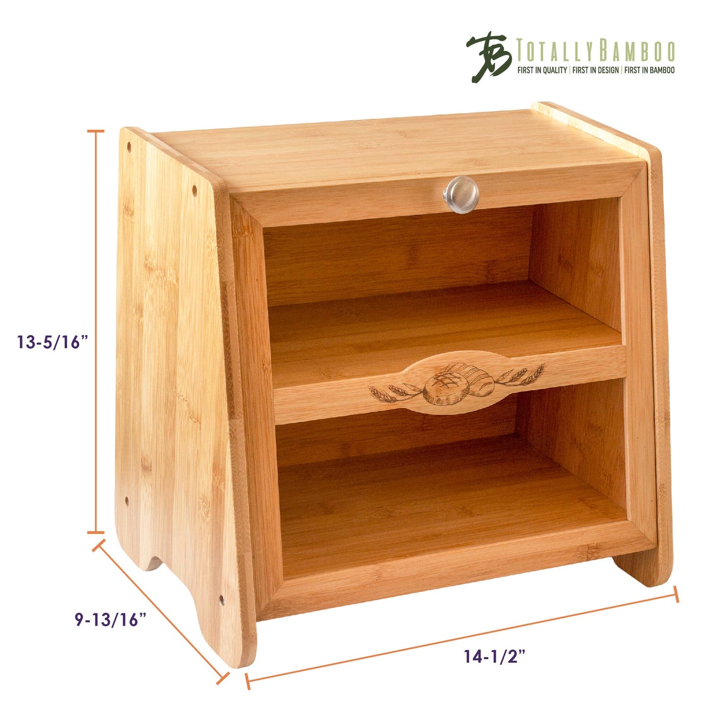 Double-Layer Farmhouse Bread Box