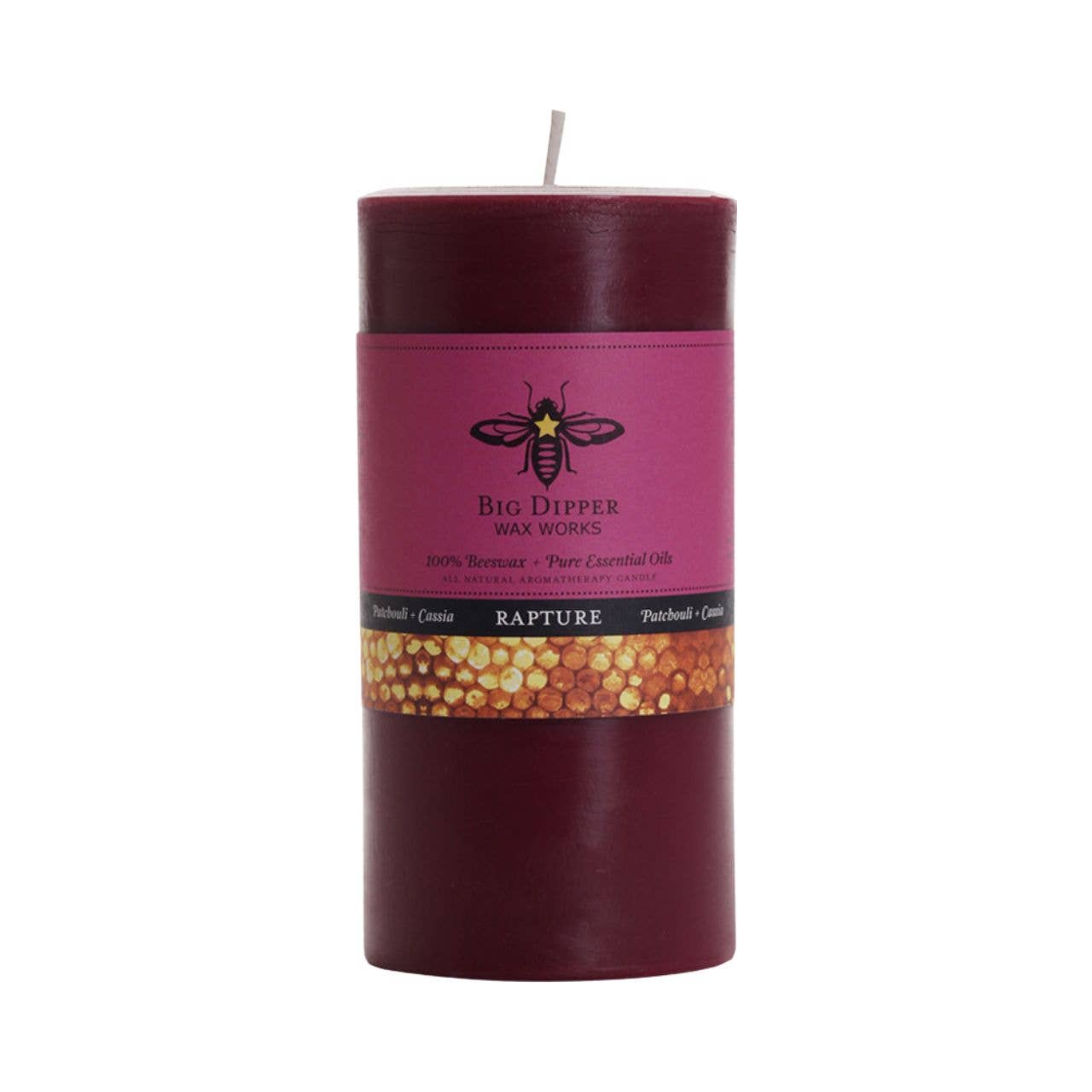 Beeswax Pillar Candles – Aromatherapy – 3 Sizes, 10 Scents