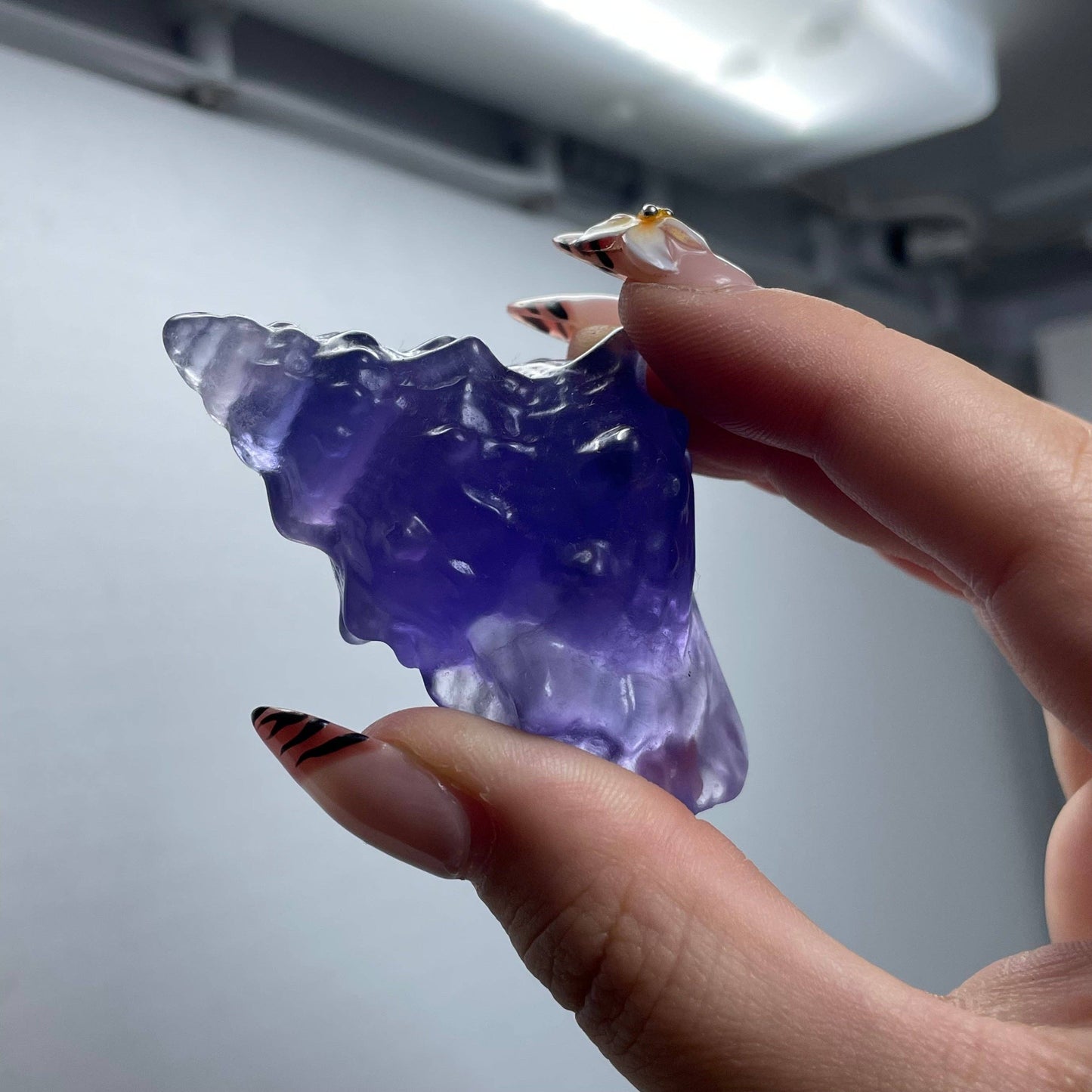 Fluorite Conch Shell Carving ON SALE
