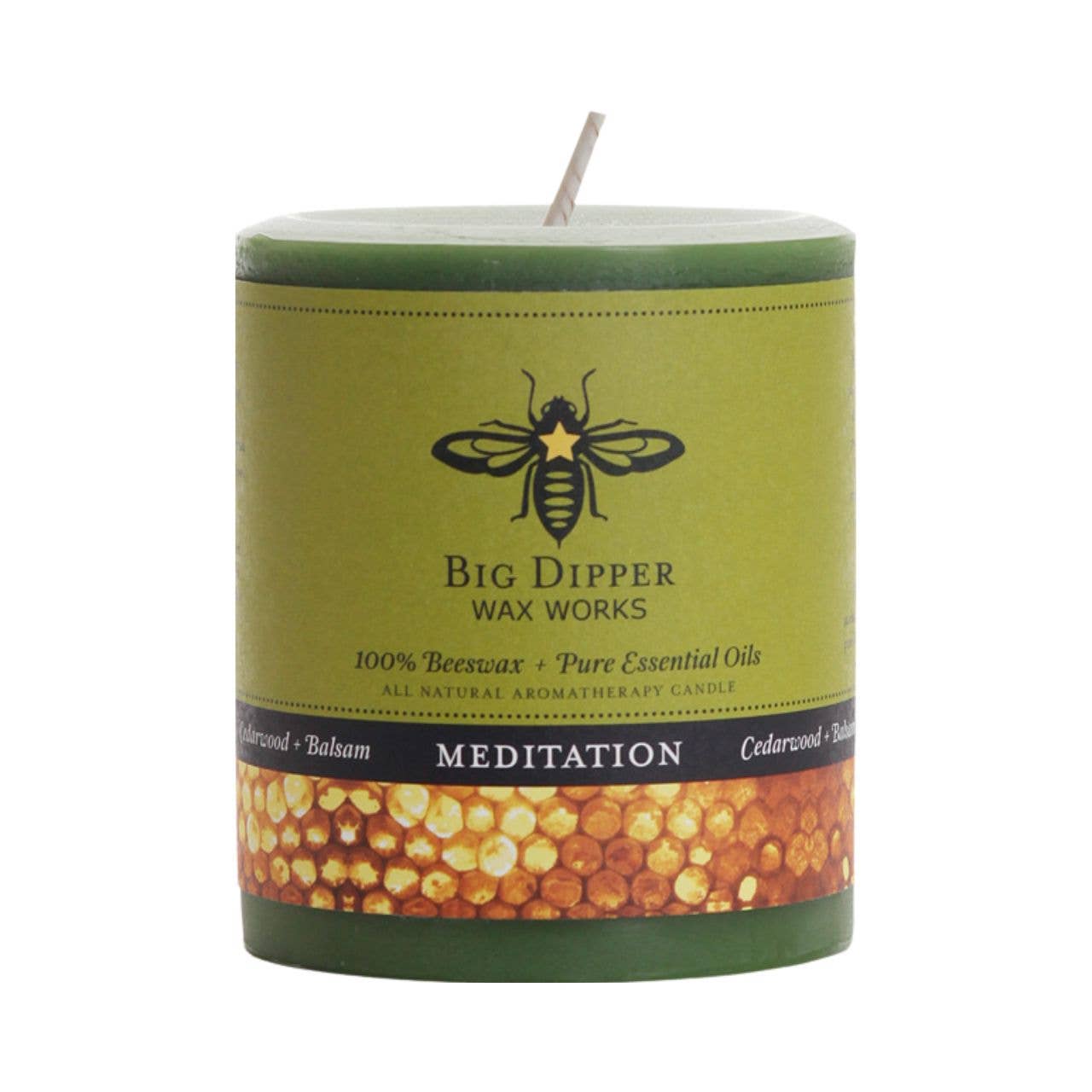 Beeswax Pillar Candles – Aromatherapy – 3 Sizes, 10 Scents