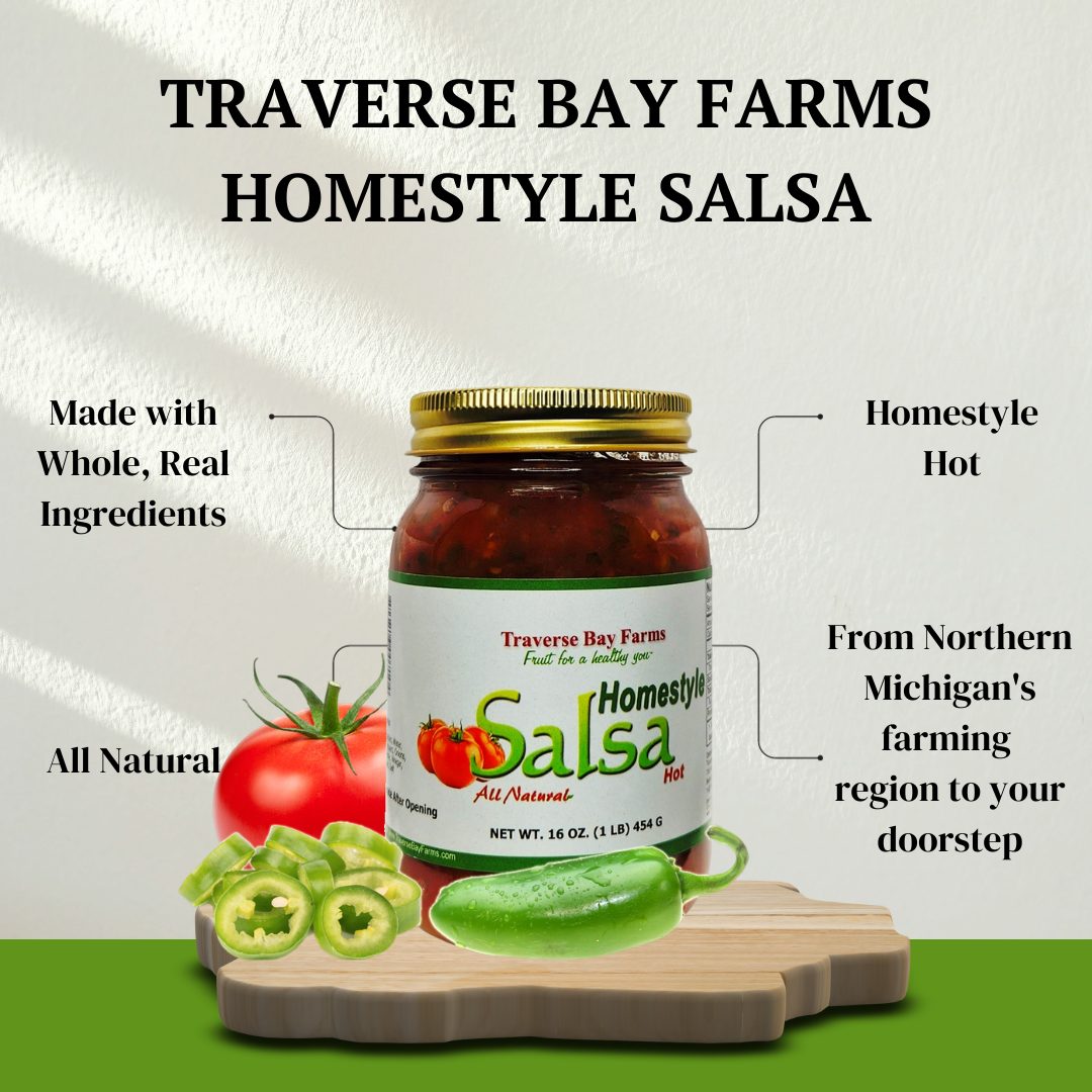 All Natural Homestyle Chunky Salsa - Hot