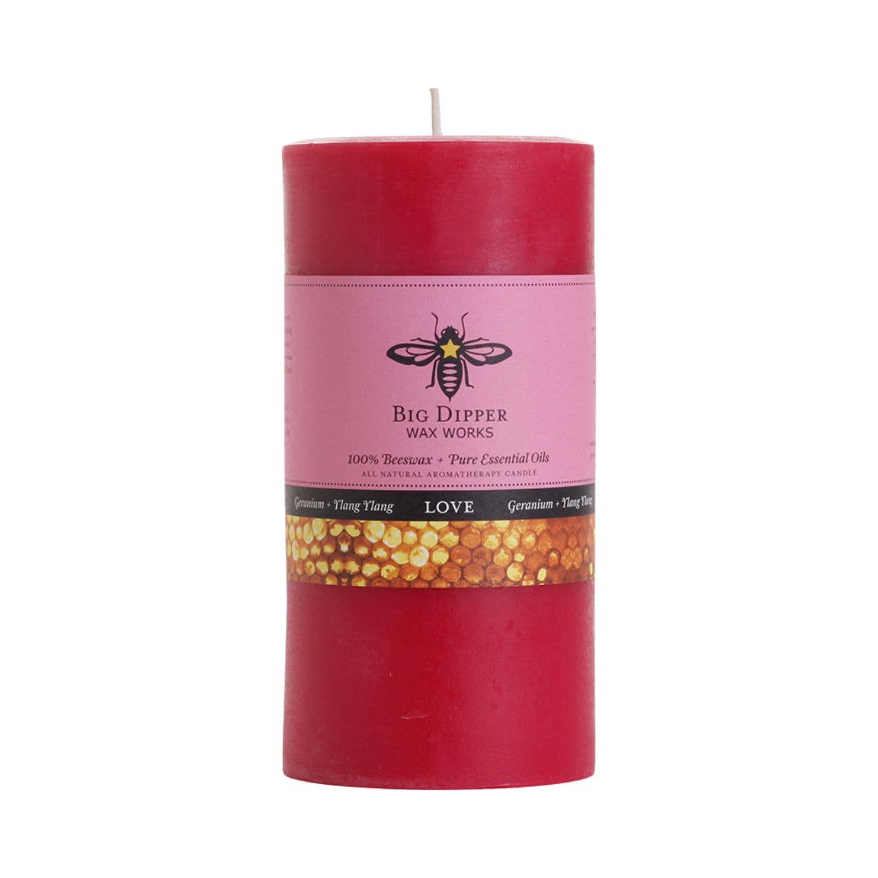Beeswax Pillar Candles – Aromatherapy – 3 Sizes, 10 Scents