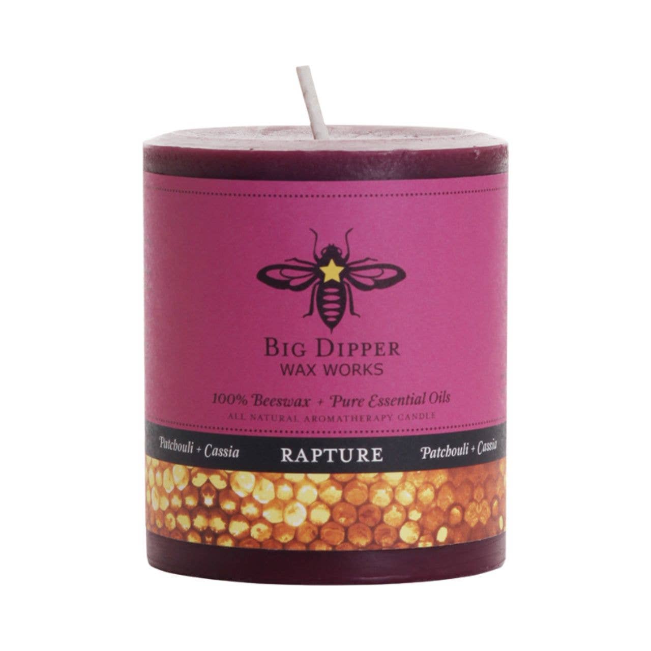 Beeswax Pillar Candles – Aromatherapy – 3 Sizes, 10 Scents