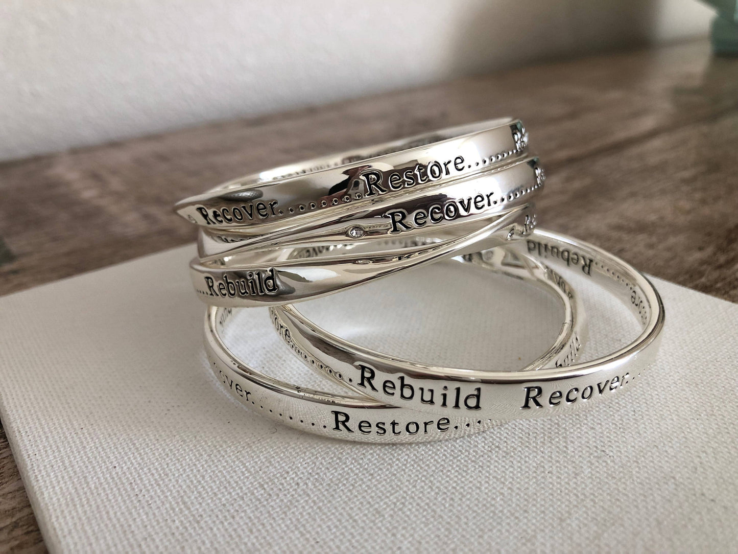 Recover, Restore, Rebuild Bangle Jewelry