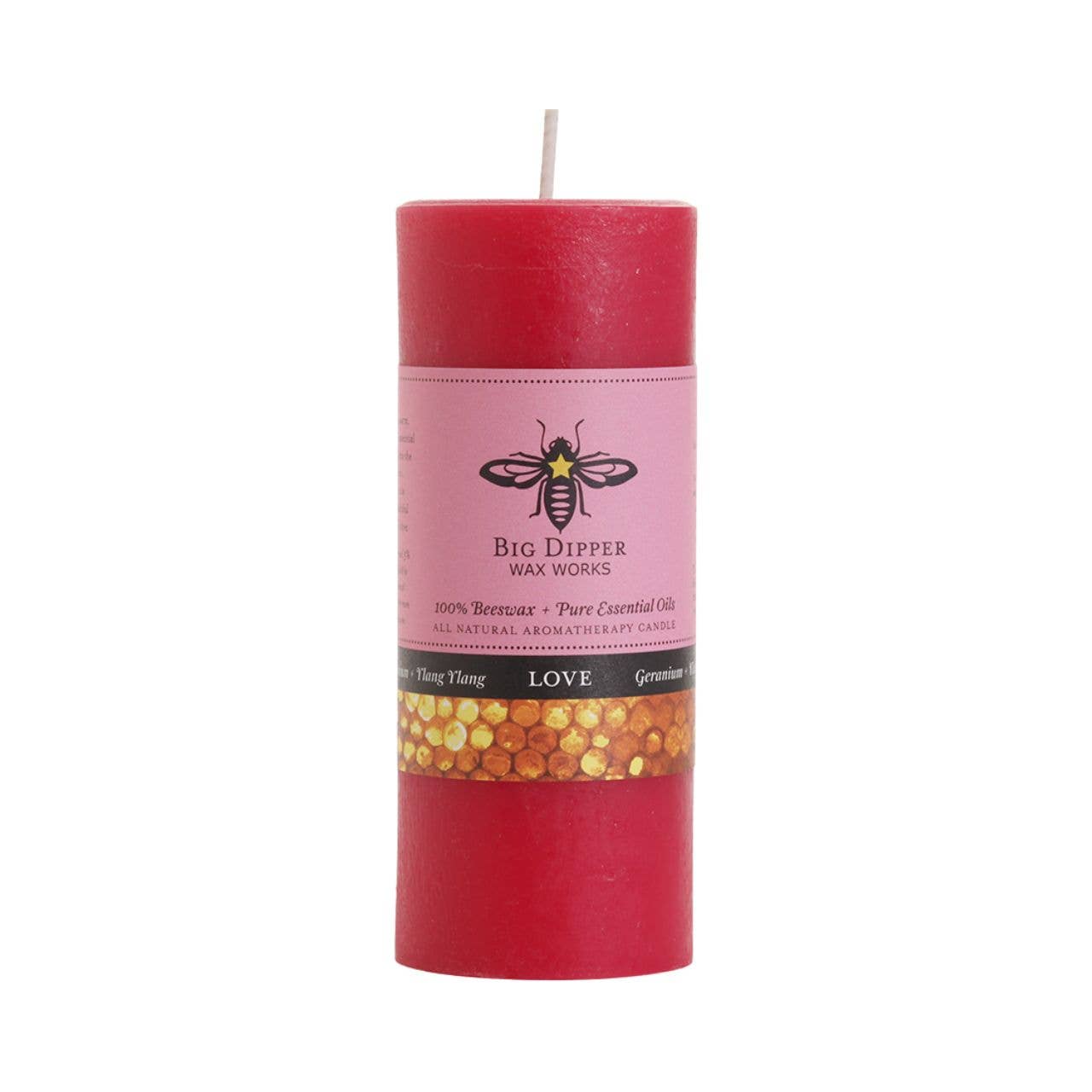 Beeswax Pillar Candles – Aromatherapy – 3 Sizes, 10 Scents