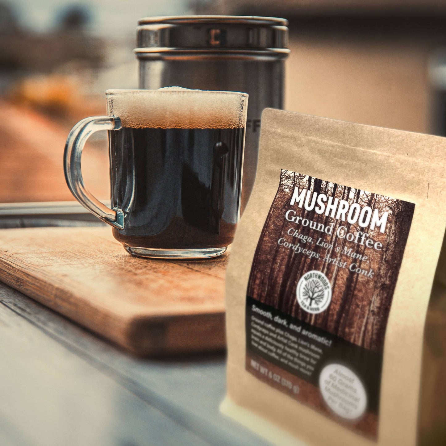 Mushroom Ground Coffee