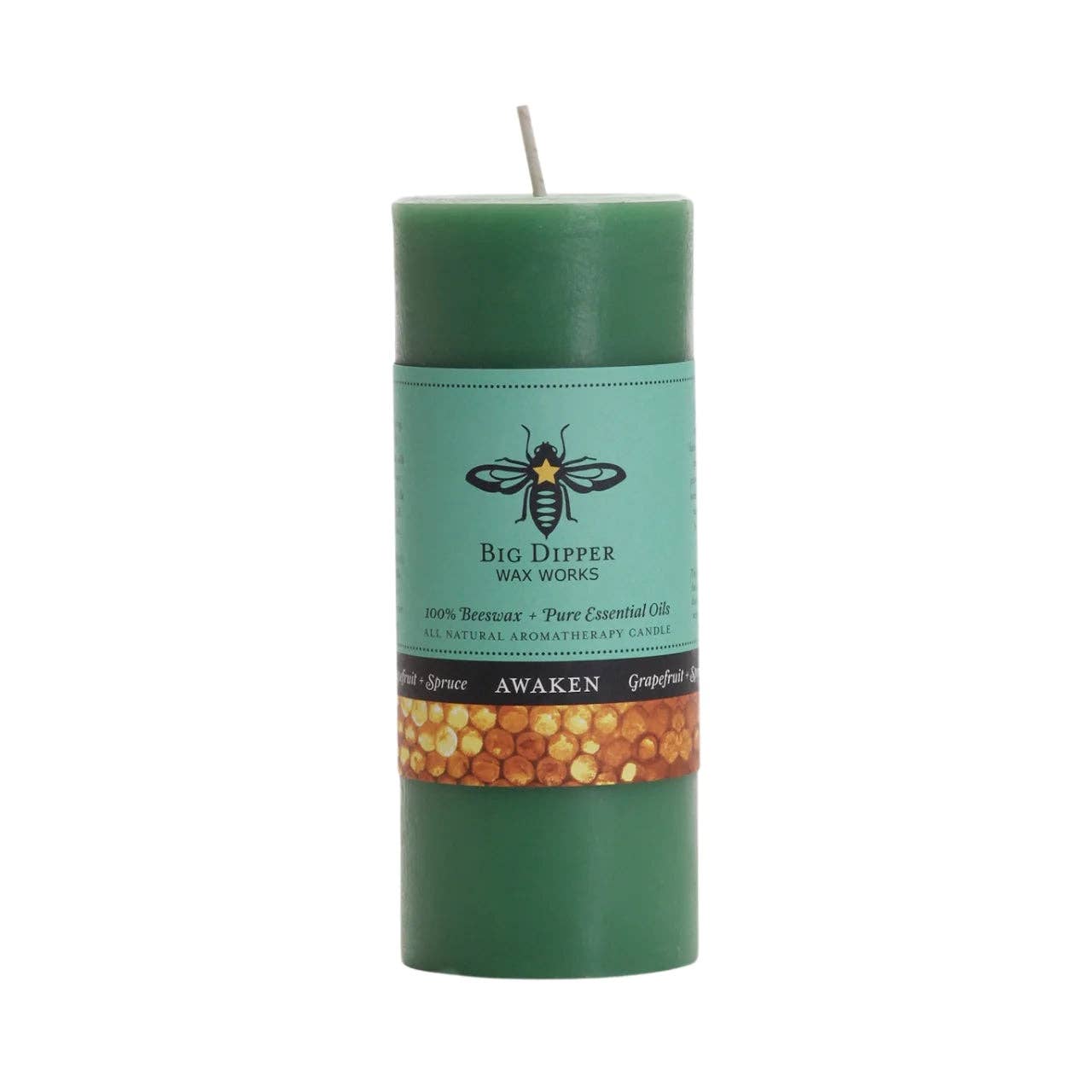 Beeswax Pillar Candles – Aromatherapy – 3 Sizes, 10 Scents