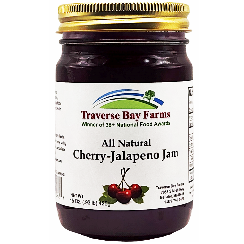 Cherry Jalapeno Jam - 15 oz