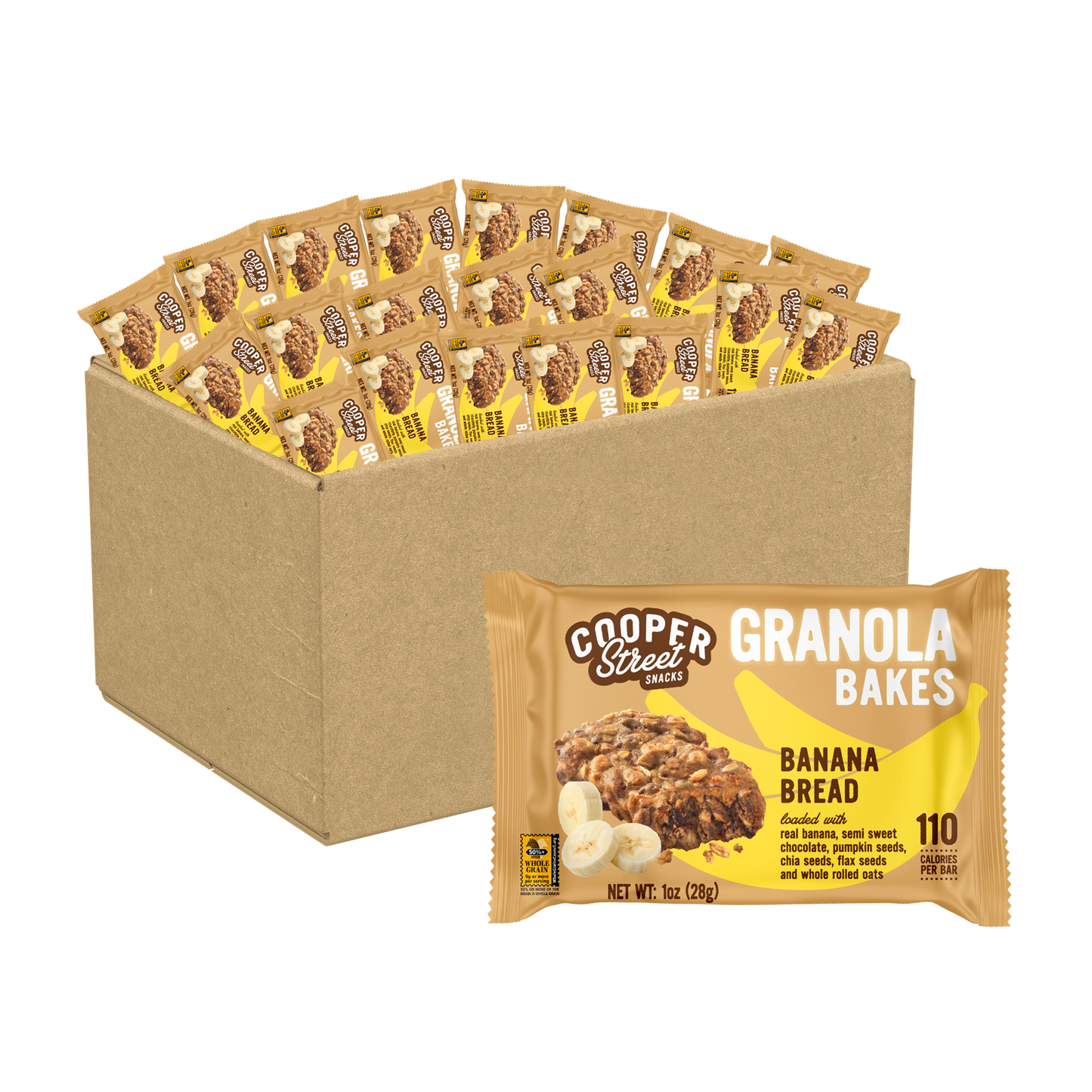 1oz Banana Bread Granola Bakes 48 Count