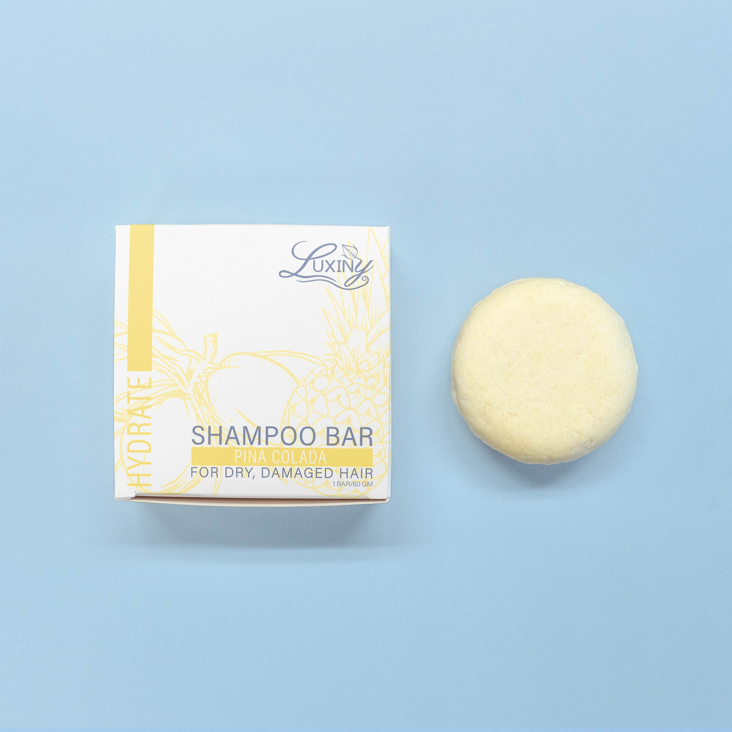 Shampoo Bar | Pina Colada | Hydrate | Rice Protein