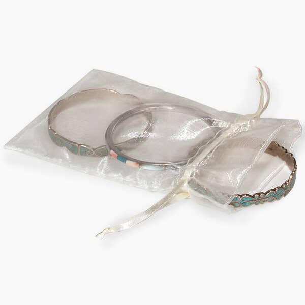 Organza Sheer Bags with Satin Drawsting Ribbon
