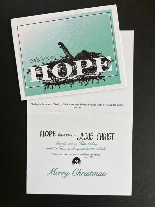 Christmas Hope Greeting Card - Hope