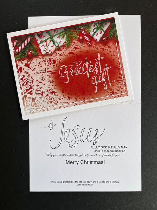 The Greatest Gift Christmas Card