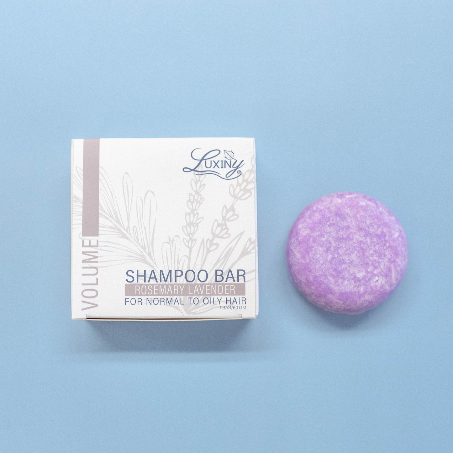 Shampoo Bar | Rosemary Lavender -Volume | Rice Protein