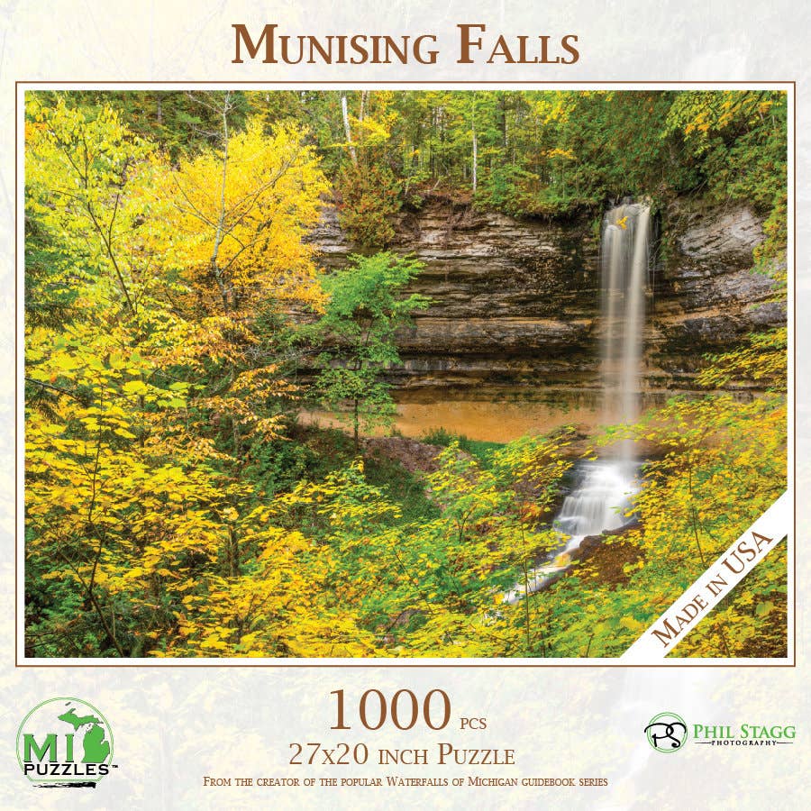 Munising Falls - 1000 Piece Jigsaw Puzzle