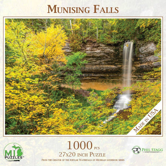 Munising Falls - 1000 Piece Jigsaw Puzzle