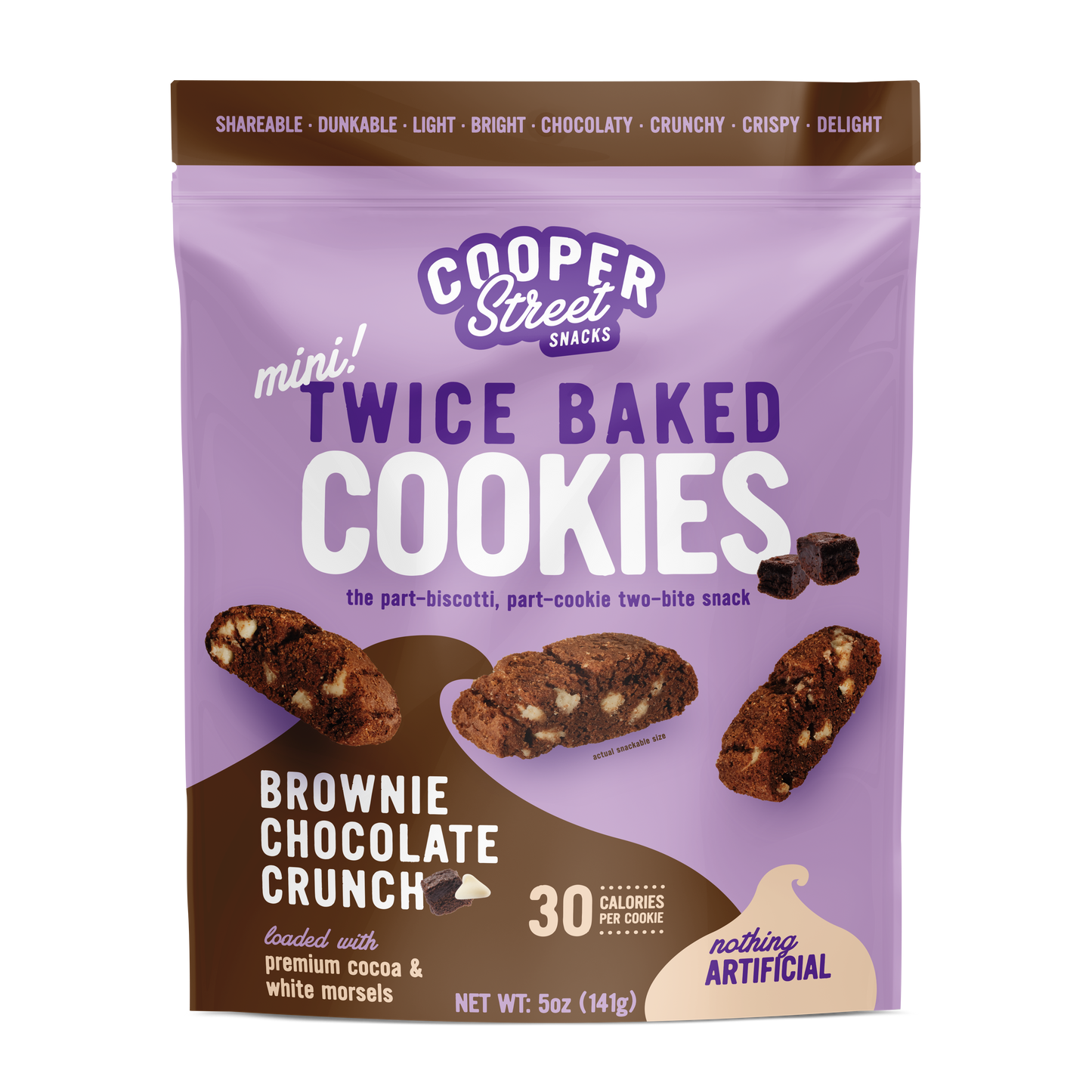 Twice-Baked Brownie Chocolate Crunch - 5oz