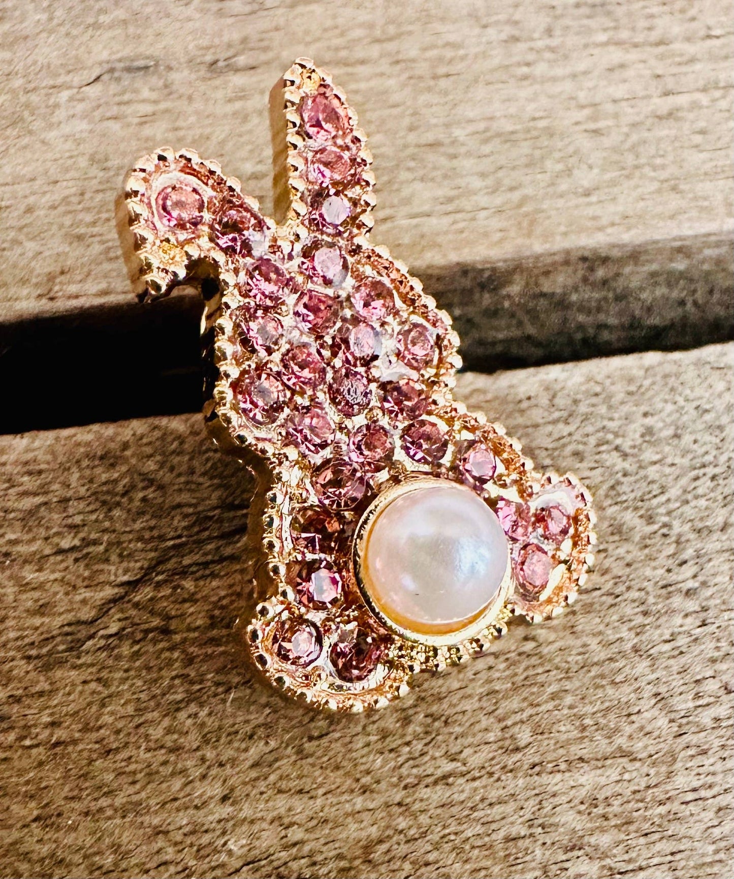 Sparkly Easter Bunny Earrings