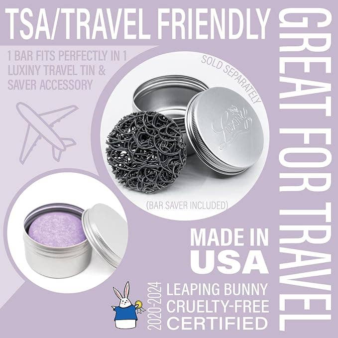 Shampoo Bar | Rosemary Lavender -Volume | Rice Protein