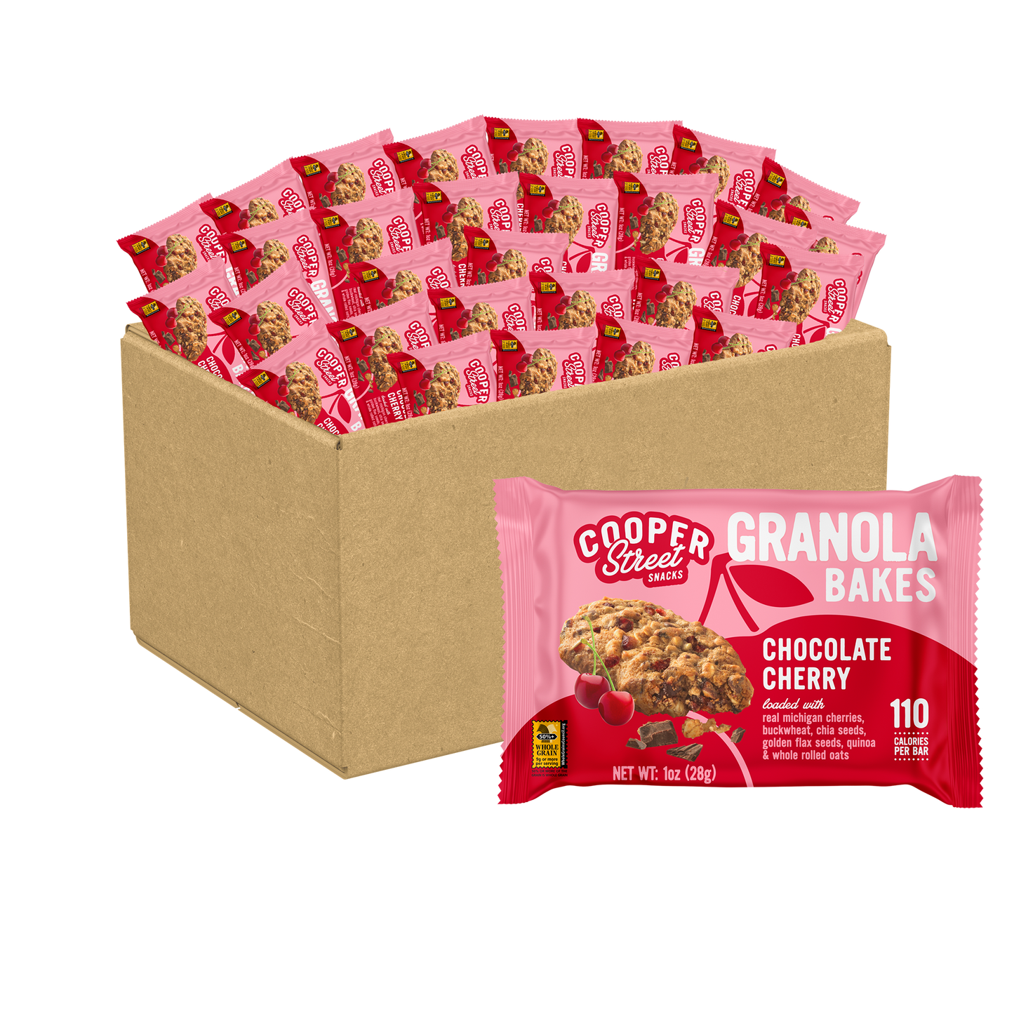 1oz Chocolate Cherry Granola Bakes 48 Count