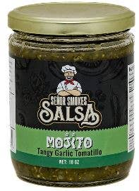 Mojito Salsa - Tangy Garlic Tomatillo