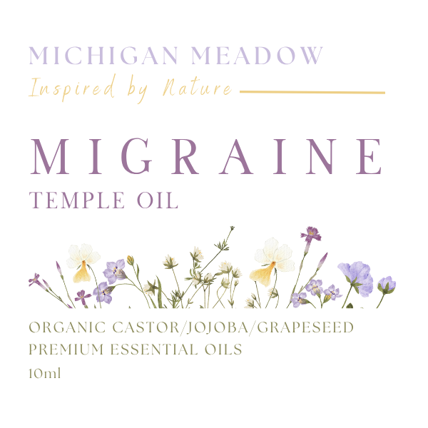 Migraine Temple Oil