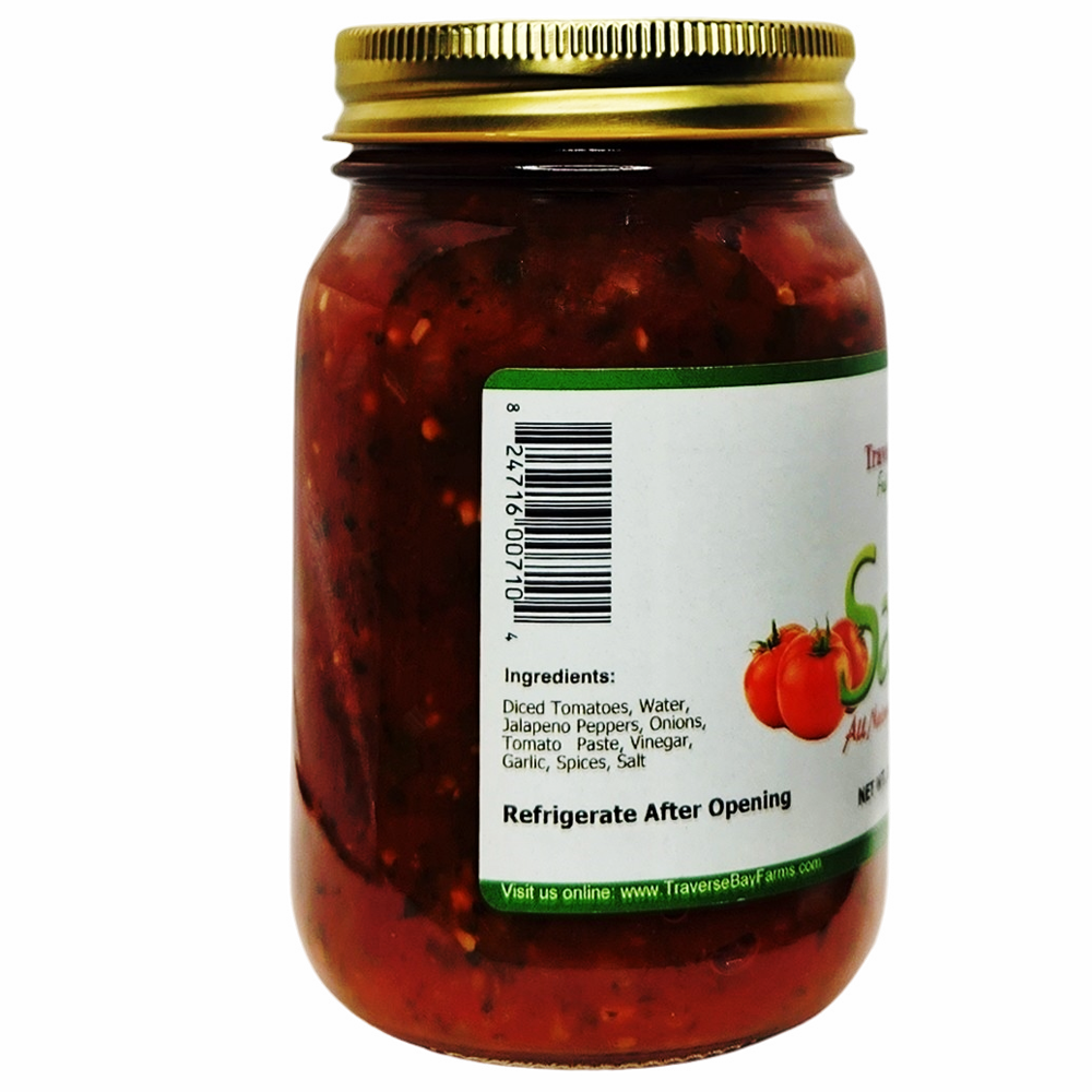 All Natural Homestyle Chunky Salsa - Hot