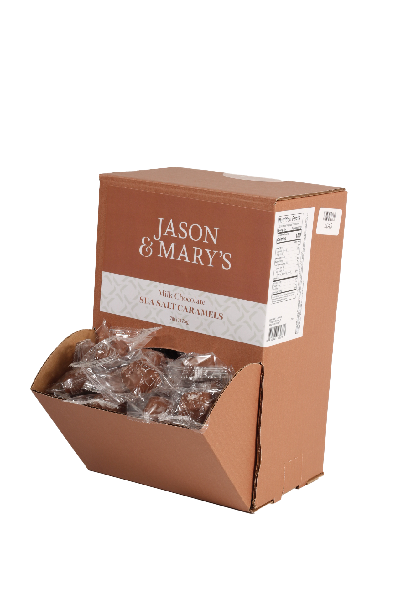 Bite Sized Milk Sea Salt Caramels