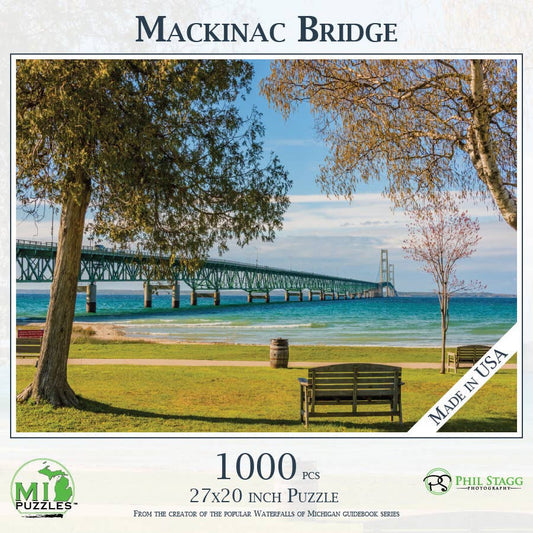 Mackinac Bridge - 1000 Piece Michigan Puzzle