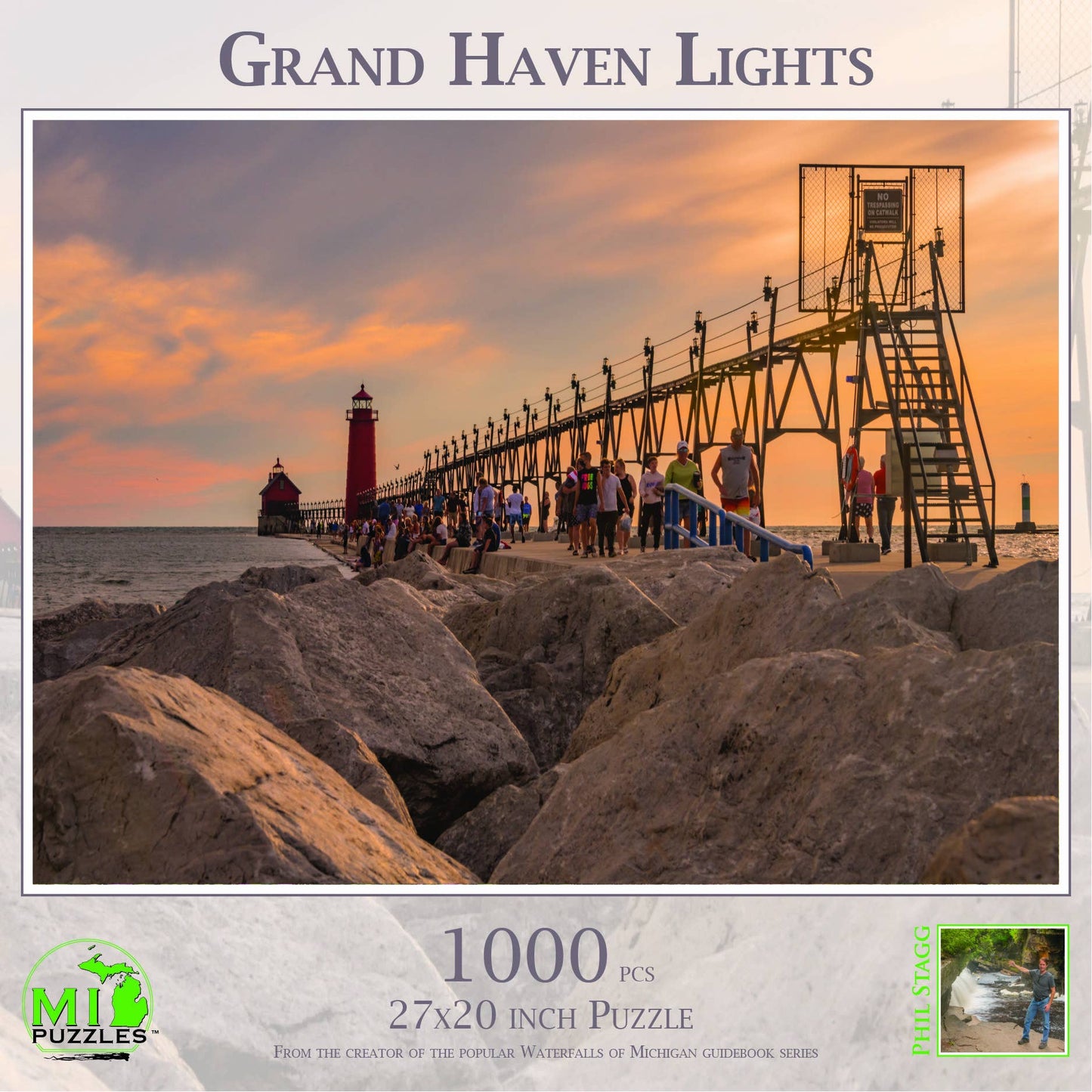 Grand Haven Lights - 1000 Piece Puzzle