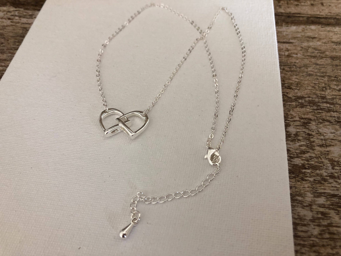 English Saddle Stirrup/Petite Necklace
