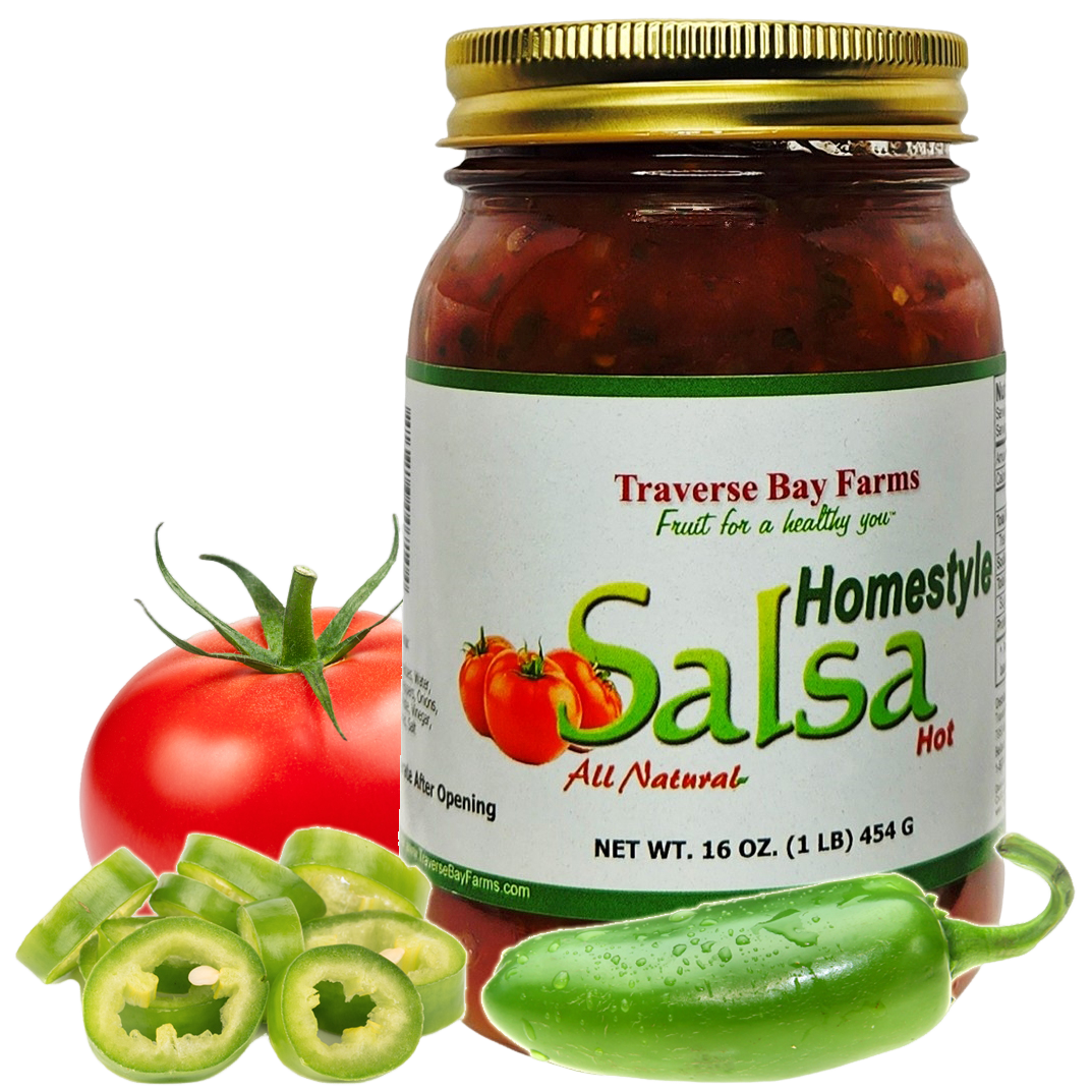 All Natural Homestyle Chunky Salsa - Hot