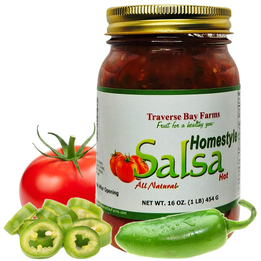 All Natural Homestyle Chunky Salsa - Hot