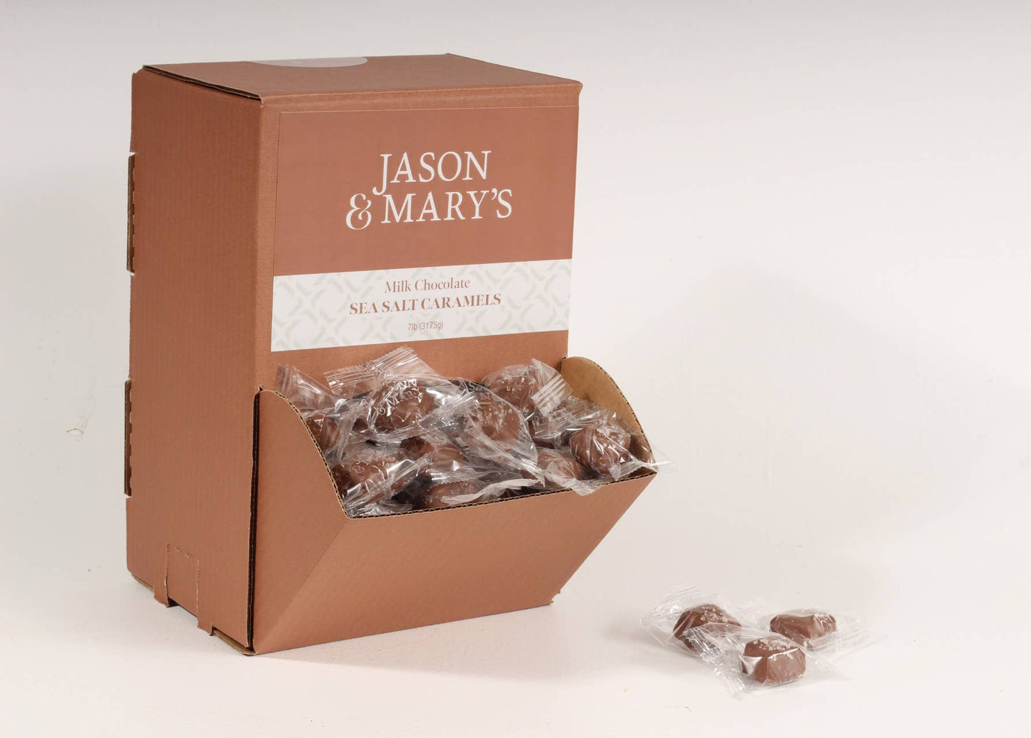 Bite Sized Milk Sea Salt Caramels