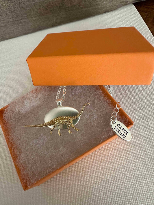 Dinosaur Skeleton Jewelry Necklace
