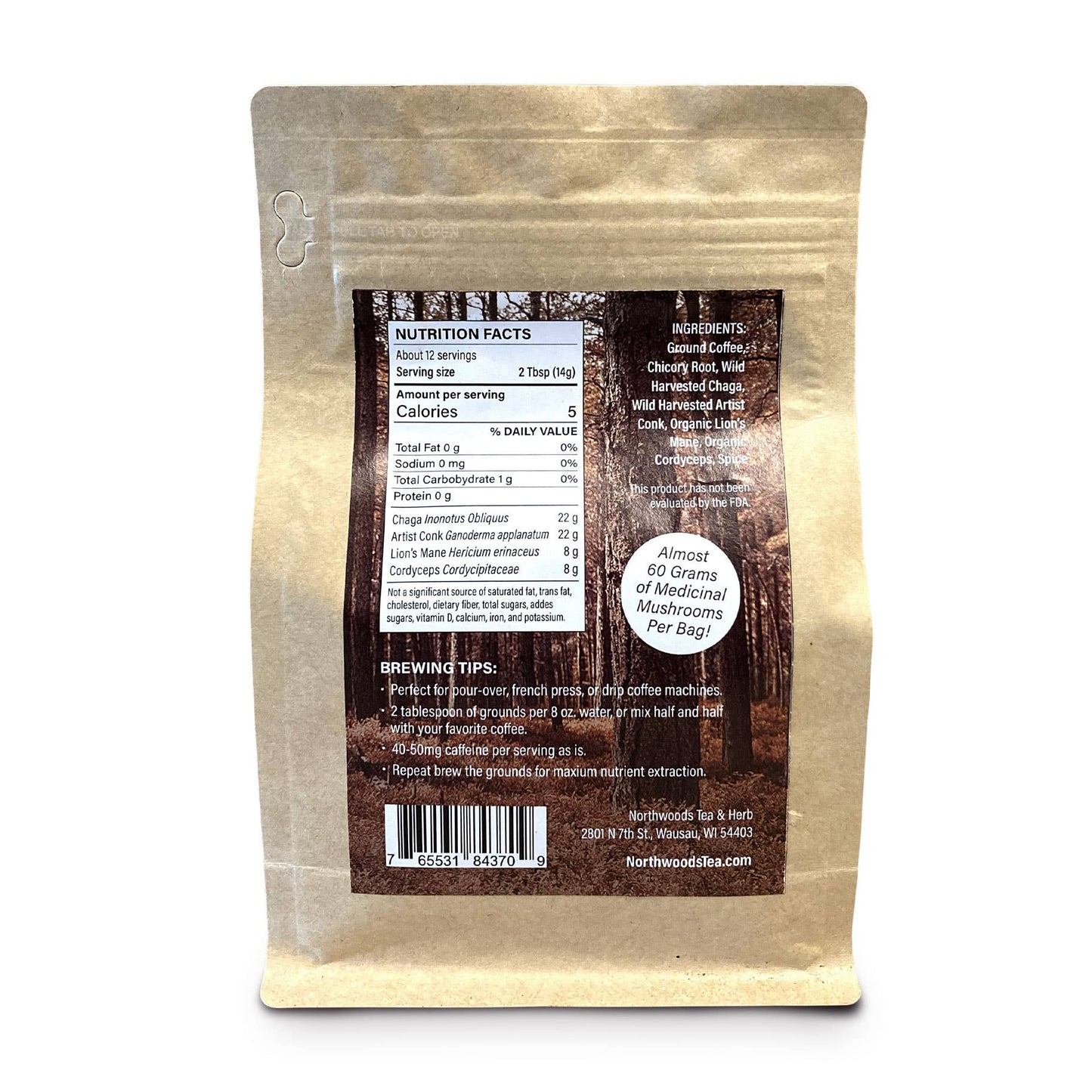 Mushroom Ground Coffee