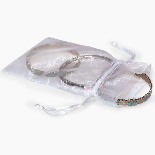 Organza Sheer Bags with Satin Drawsting Ribbon
