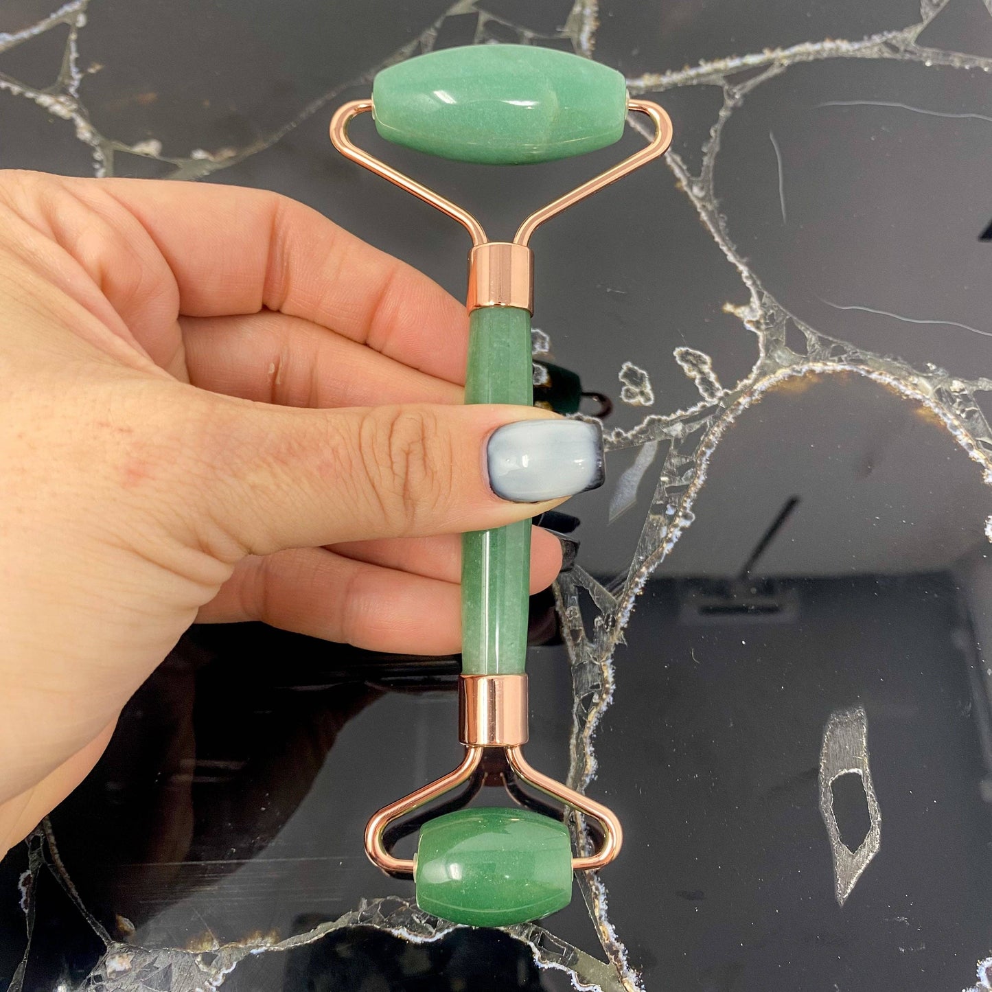 Green Aventurine Facial Roller -1 Roller