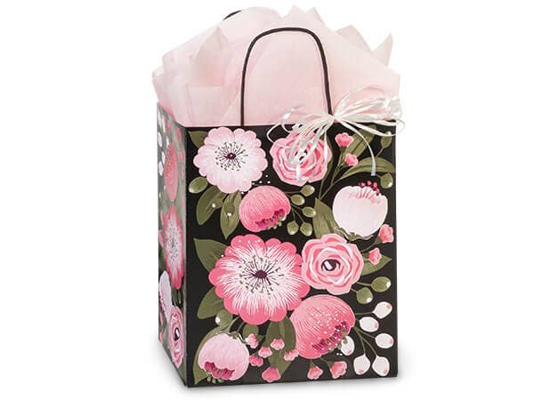 Moonlit Blooms Paper Retail Gift Bags