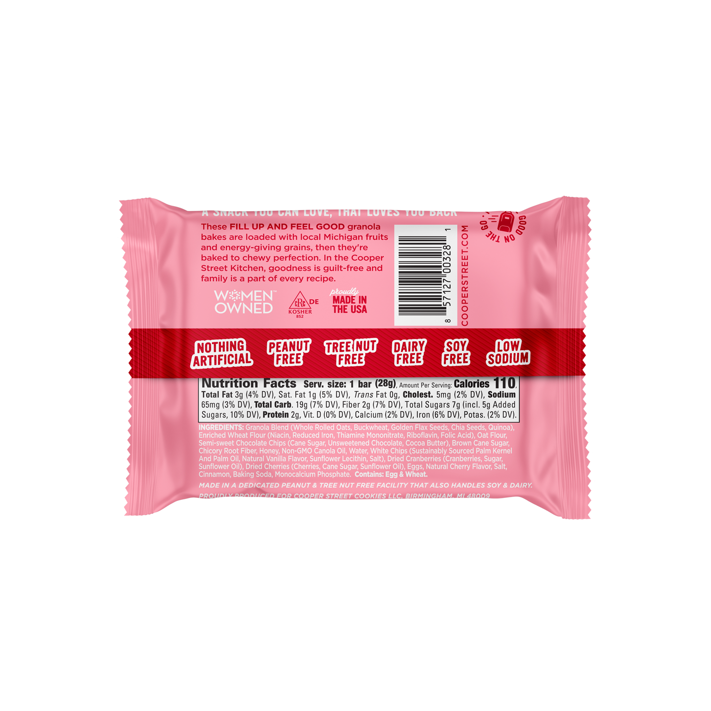 1oz Chocolate Cherry Granola Bakes 48 Count