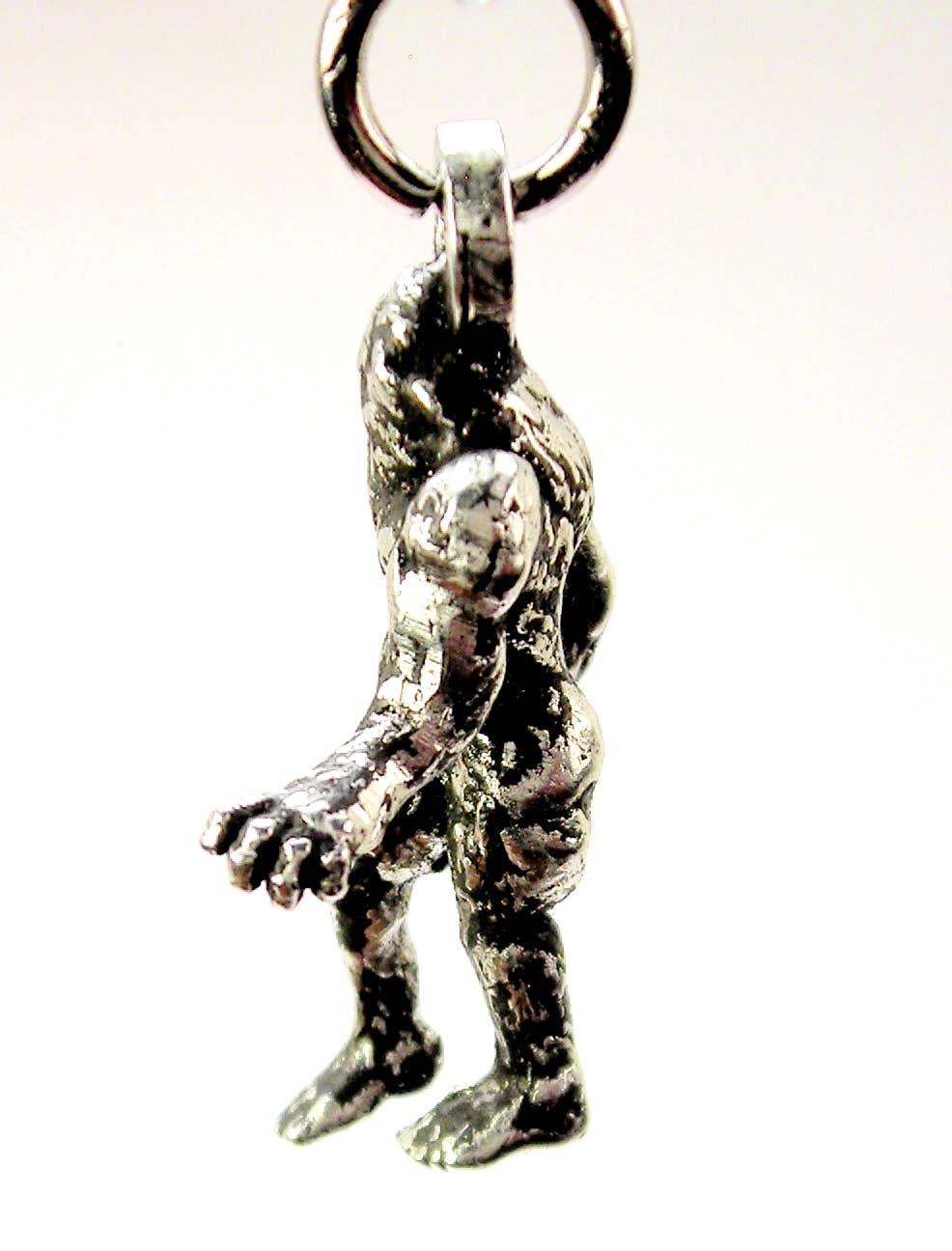 Male Sasquatch Bigfoot Charm Necklace Myths big foot