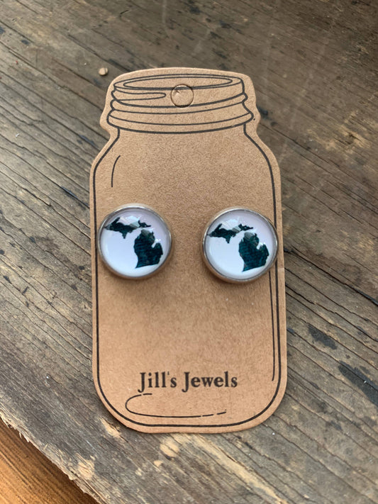Blue Michigan Earrings